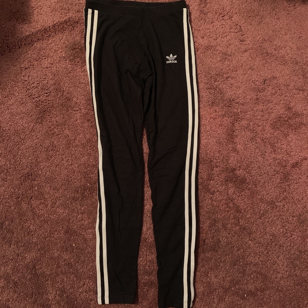 Adidas 3 stripe leggings
